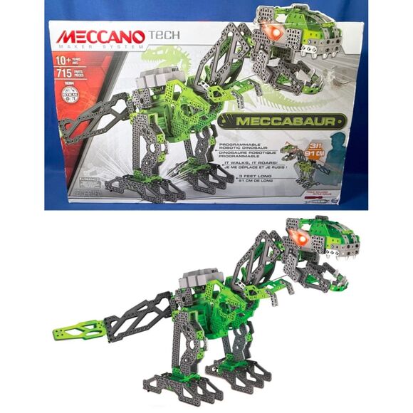 Meccasaur Programmabl Robotic T-Rex Dinosaur Building Model Kit - Picture 1 of 12